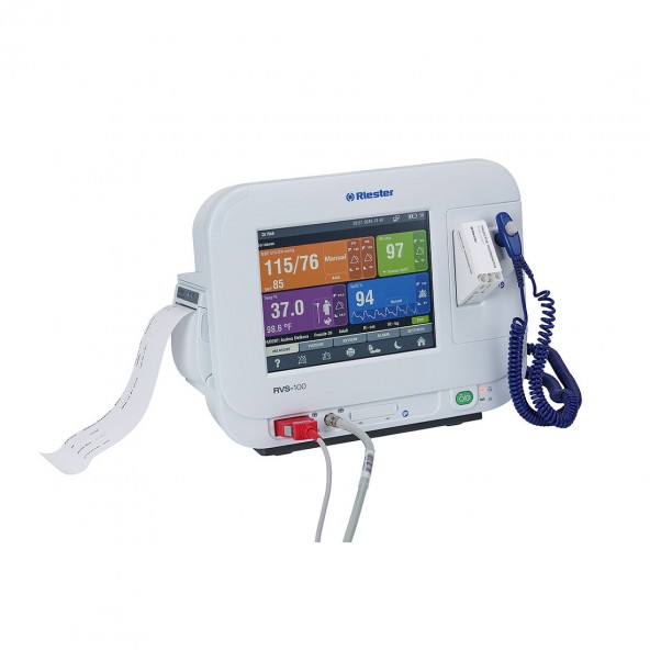 Moniteur Patient Couleur Portable - Affichage ECG, NIBP, RESP, TEMP, SPO2, PR - Modèle RPM-9000D3