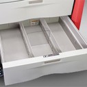 Divisor de cajones de 3 compartimentos