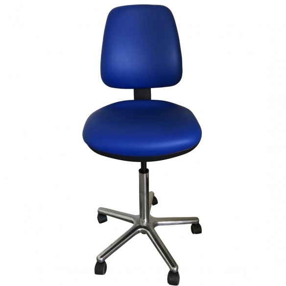 Laboratory chair with backrest
