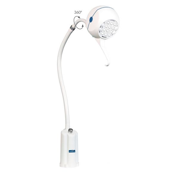Lampada LED da 18W con testa girevole a 360°