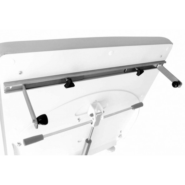 Porte-rouleau de papier pour table de massage 