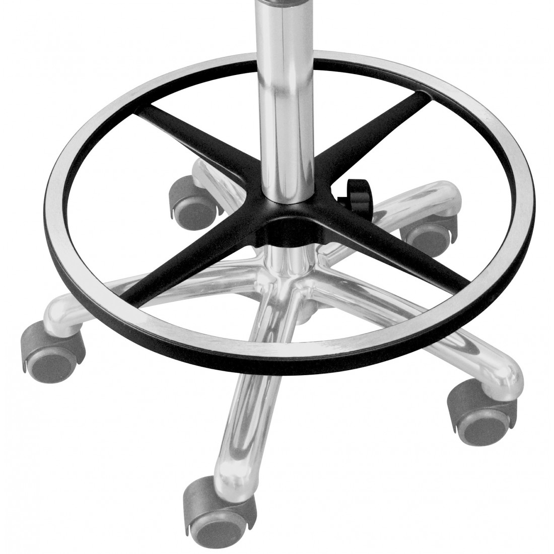 Repose-pied circulaire pour tabouret