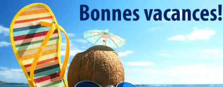 Bonnes vacances !