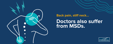 Mal de dos, nuque raide... Les médecins aussi souffrent de TMS !